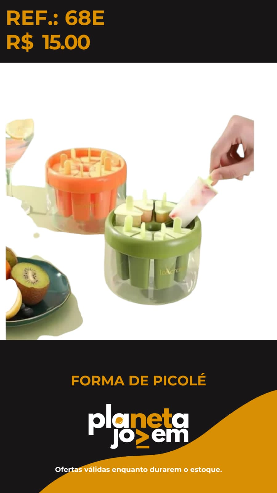 Forma De Picolé